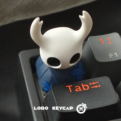 The Hollow Knight， Multi colored resin molded personalized keycaps, resin art keycaps for anime and gaming peripherals