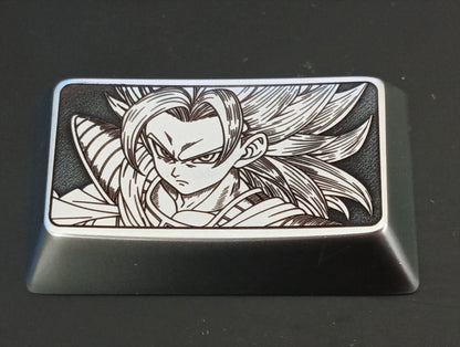 Dragon Ball series, metal personalized keycaps, creative carved keycaps around anime and game characters