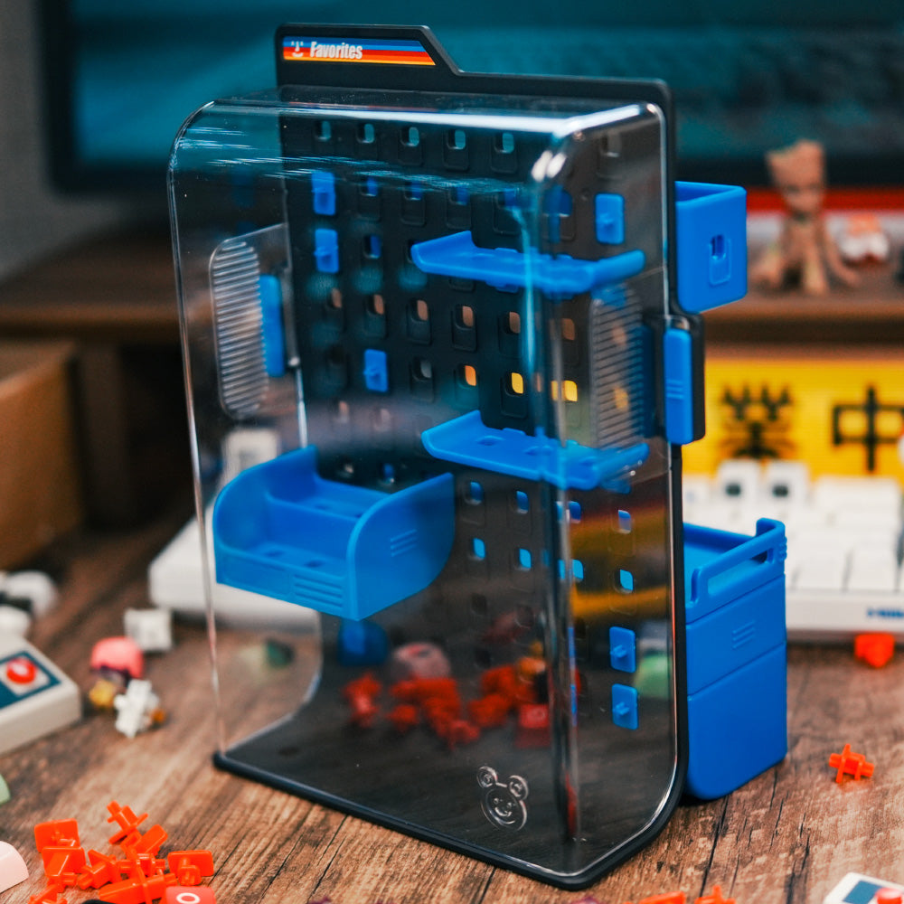 Keycap pegboard personalized keycap storage box game console button storage box desktop storage box personalized keycap display box dustproof design