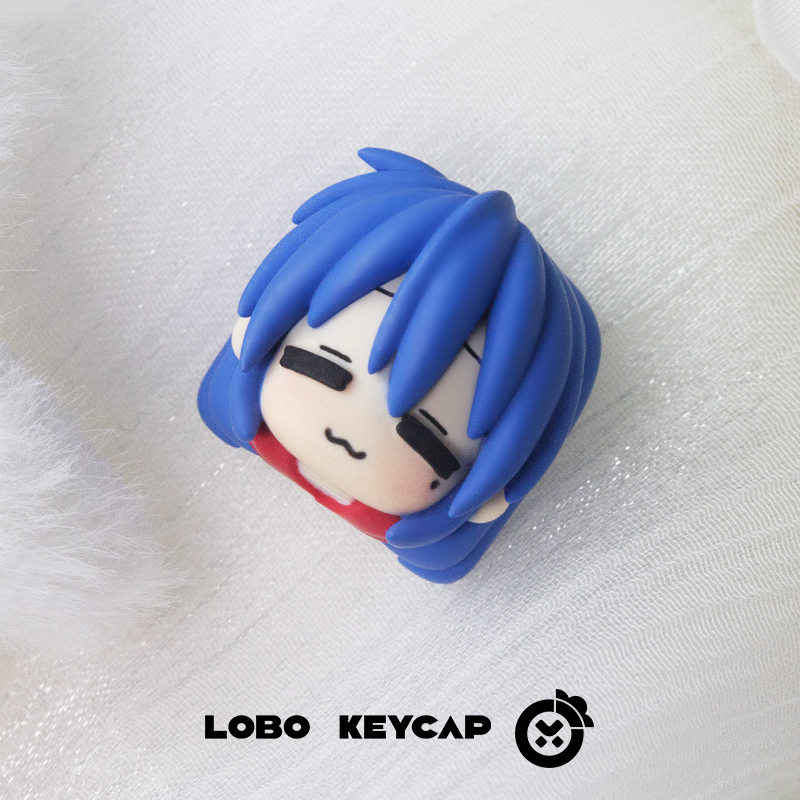 Lucky ☆ Star, themed personalized keycaps, resin molded keycaps, mechanical keyboard decorative keycaps
