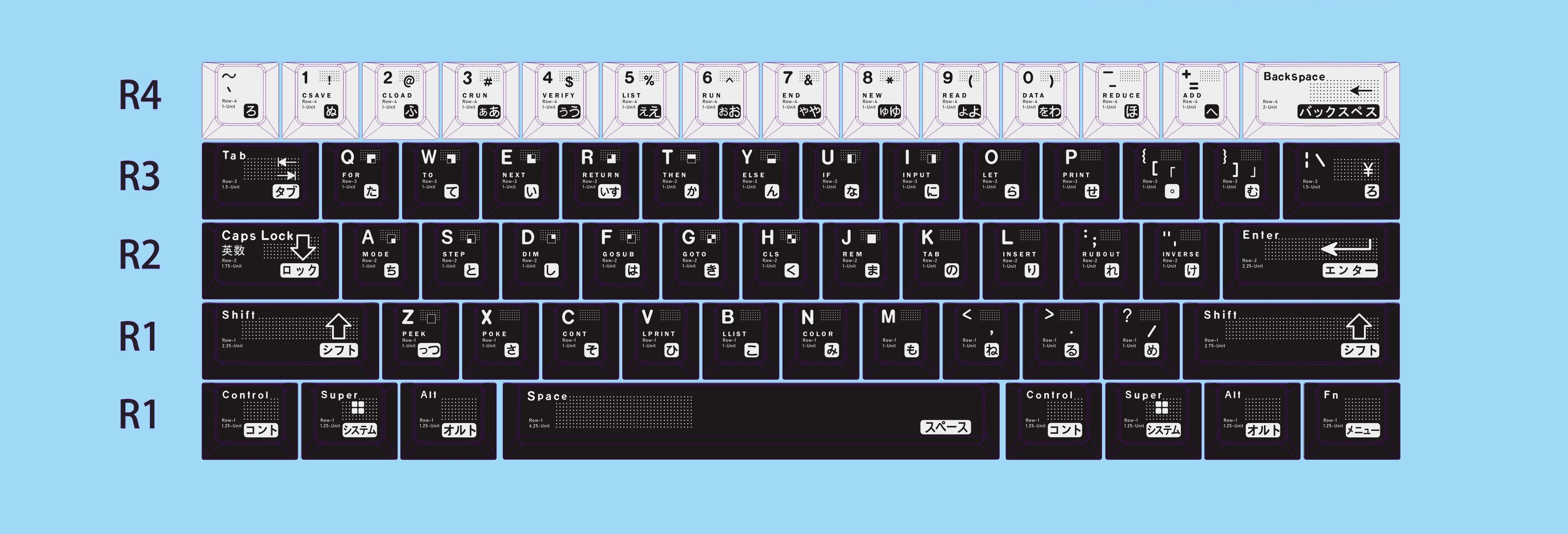 Parameterized aluminum alloy CNC keycap set, metal personalized keycap original factory height set