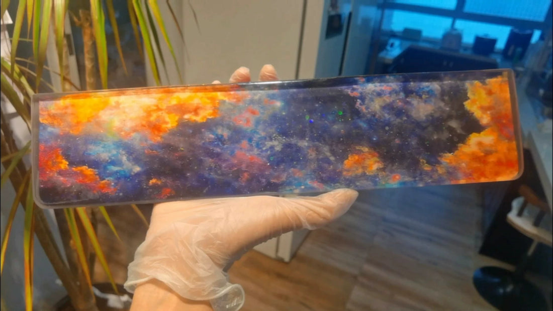 Starry Sky Glow, Keyboard Resin Hand Stand, Palm Stand, Keyboard Peripheral Accessories