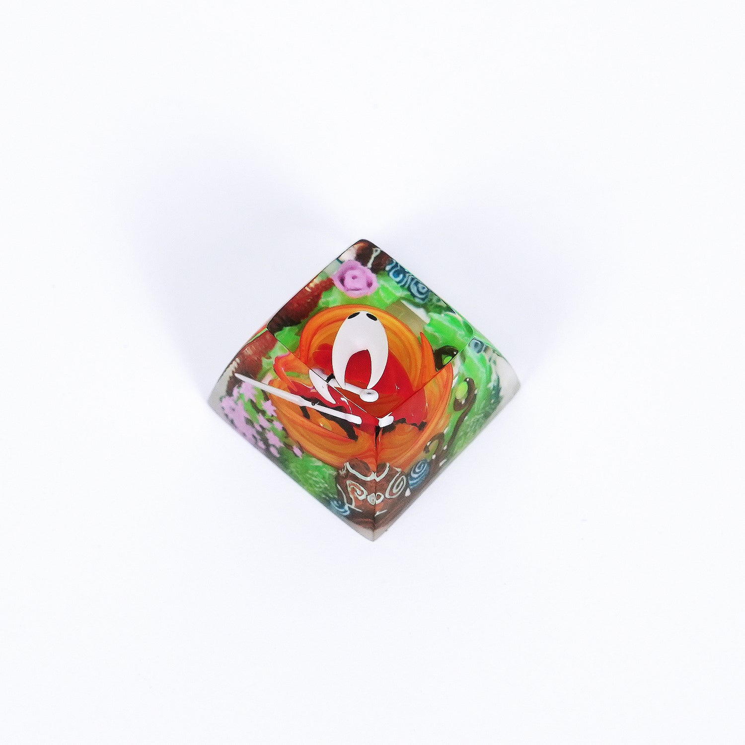 The Hollow Knight, Hollow Knight: Silksong，Crystal drops of glue seals, resin personalized keycaps, anime game artisankeycaps