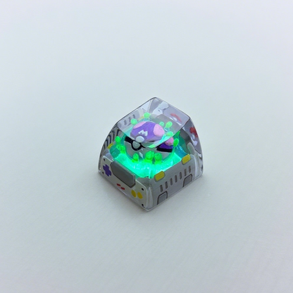 Pok é mon, Pok é Ball series, Crystal drops of glue material personalized keycaps artisankeycaps decorative keycaps