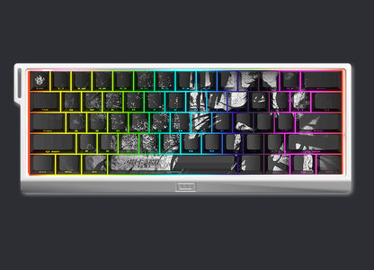 BLEACH theme, Kurosaki Ichigo, PBT material five sided sublimation, anime game series personalized set decorative keycaps