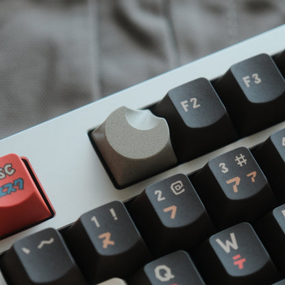 Minimalist Moon Metal Keycaps, Personalized Minimalist Keycaps, CNC Single Keycaps, Original Factory R4 1u Mechanical Keyboard, ESC Keycaps