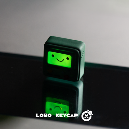Adventure Time, BMO robot, multi-color resin personalized keycaps, anime and game co branded cultural and creative keycaps