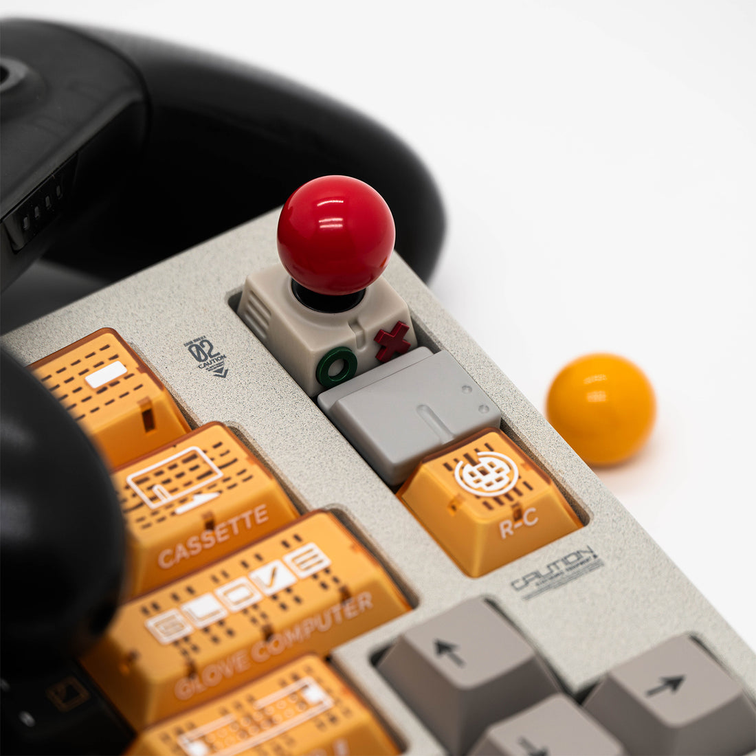 Joystick keycaps, ball keycaps, ABS material, resin personalized keycaps, game console keycaps