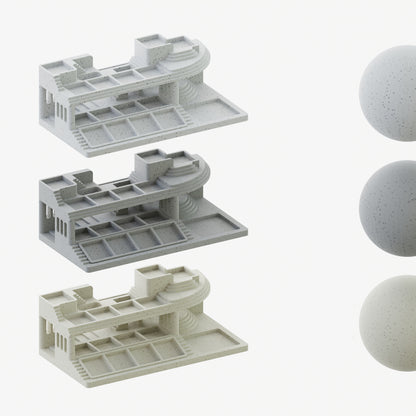 Personalized keycap display stand, cloud staircase, 3D printed molding