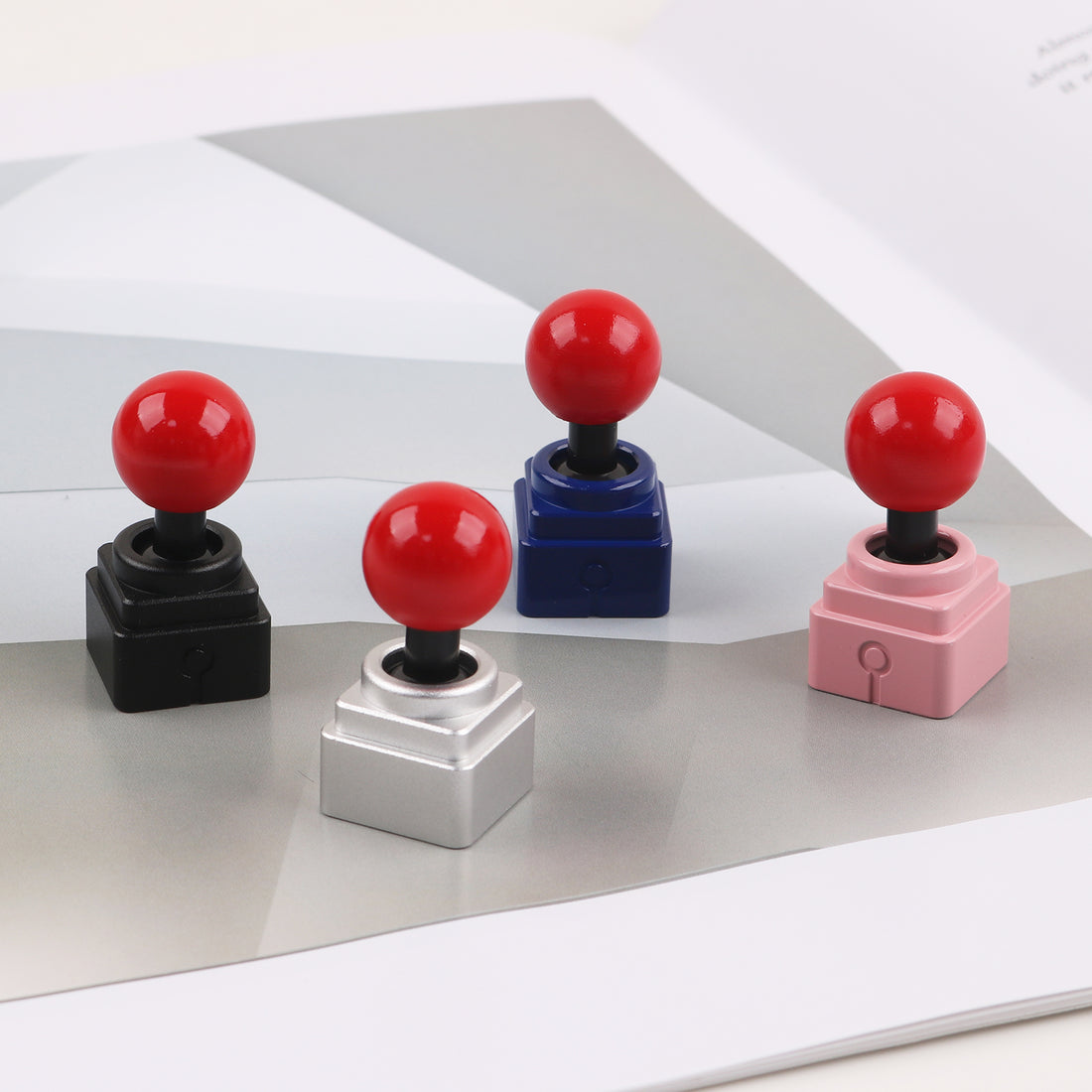 Good Luck Joystick (Short Version) Metal Personality DIY Classic Retro Game Gift Keycaps Customized Mechanical Keyboards