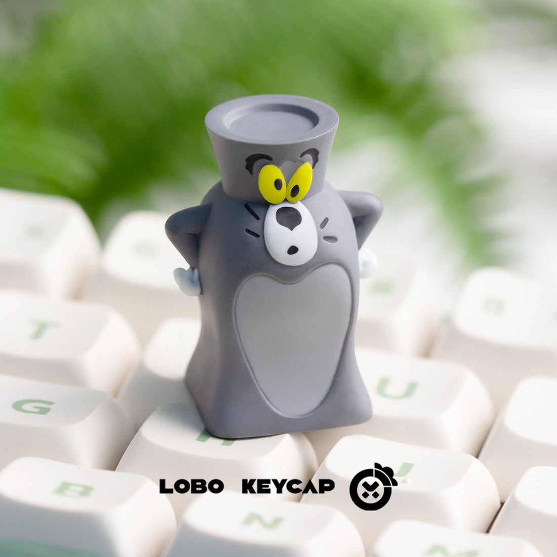 Tom and Jerry， Multi colored resin molded personalized keycaps, classic design and creative decoration keycaps for anime and games