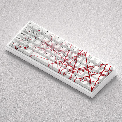 Yuzuriha Inori keycap anime theme factory height PBT positive fitting 60 65 68