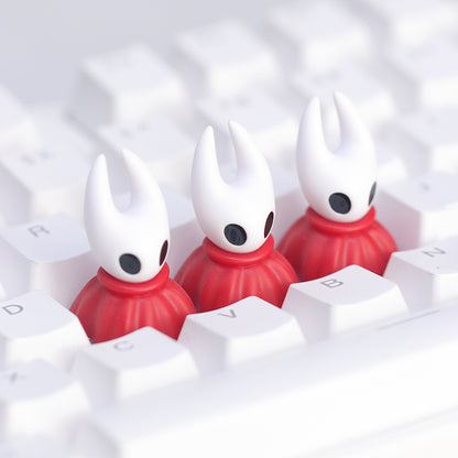 The Hollow Knight series, Makoto Kojo，The Knight， Multi colored resin molded personalized keycaps.