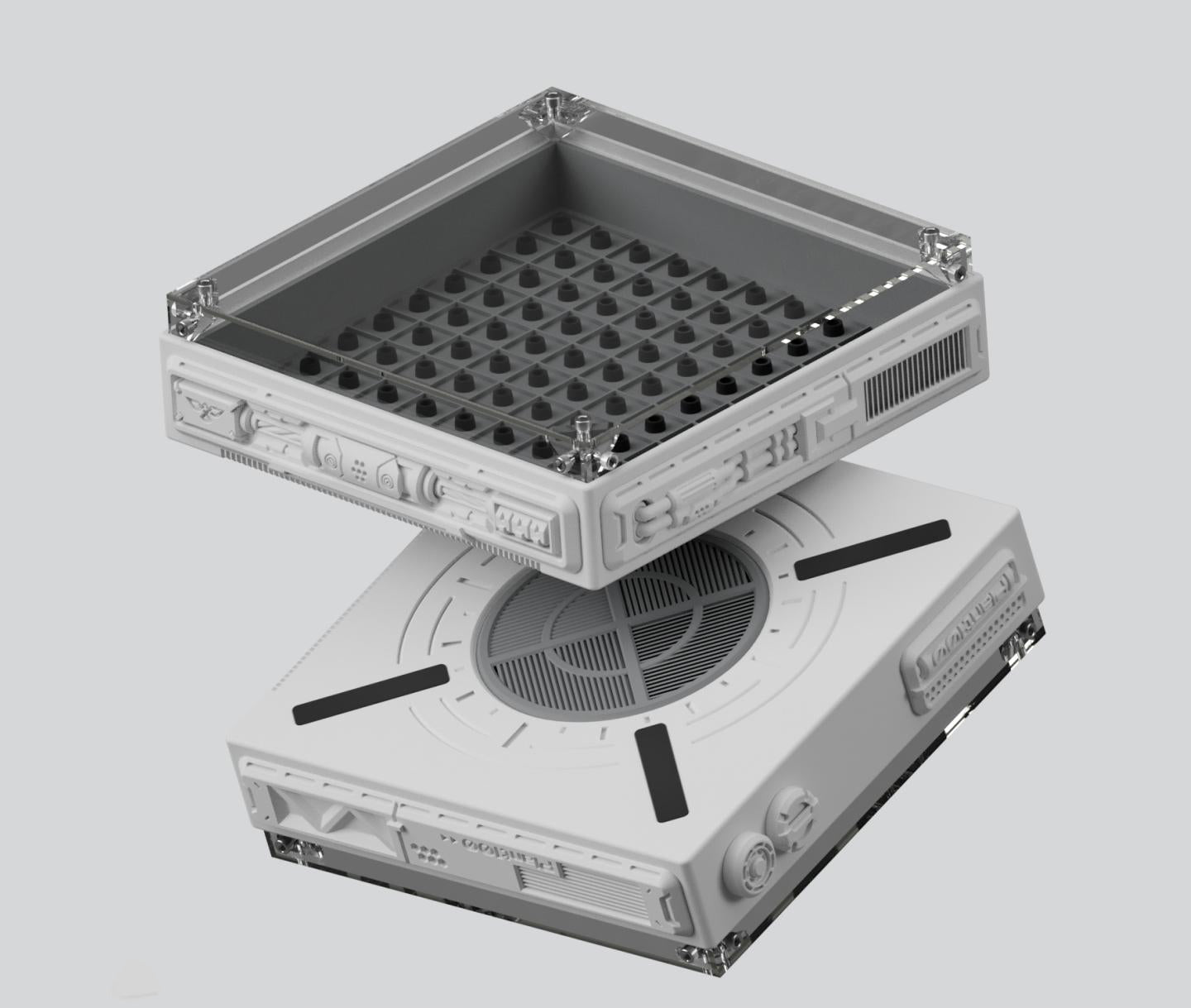 Plant100v2 keycap hibernation cabin storage display box 3D printing customized dustproof table decoration customization