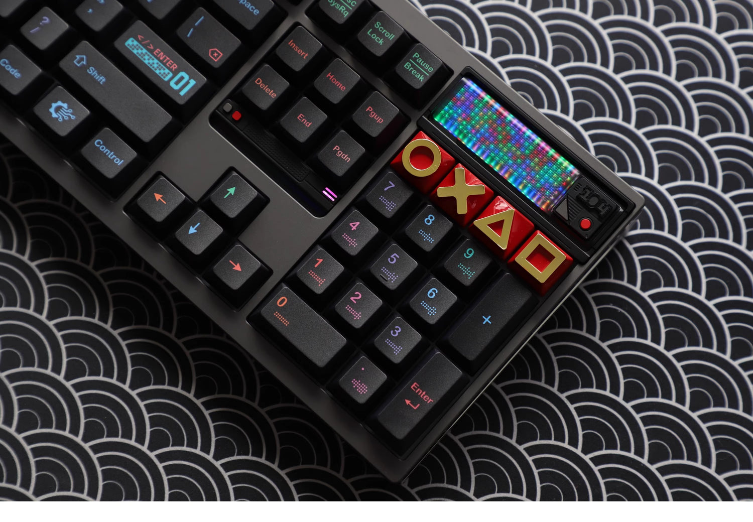 Metal keycaps, game console themed keycaps, mechanical keyboards, personalized keycaps, all metal game console keycaps, decorative keycaps