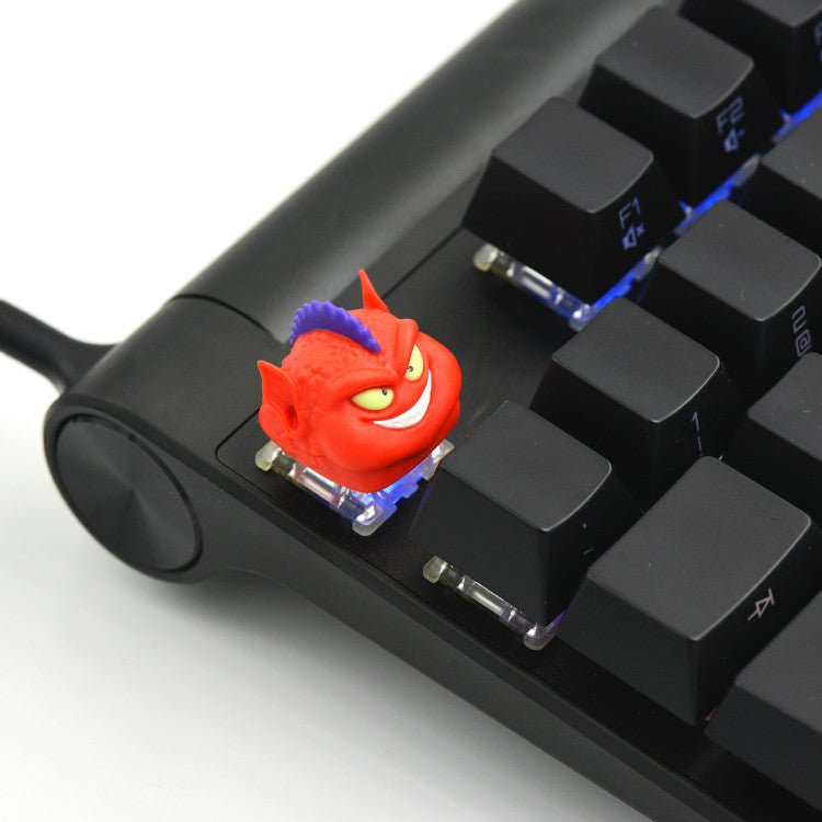 Piccolo Monster Resin Molding, Resin Personalized Artisankeycaps, Keyboard Game Decorative Keycaps