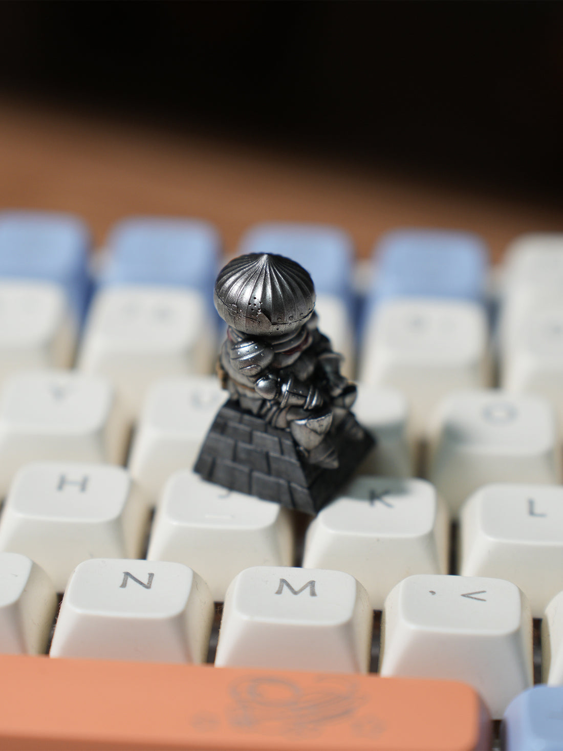 Dark Souls ， Siegward, resin coated personalized keycaps, anime and game cultural creative keycaps