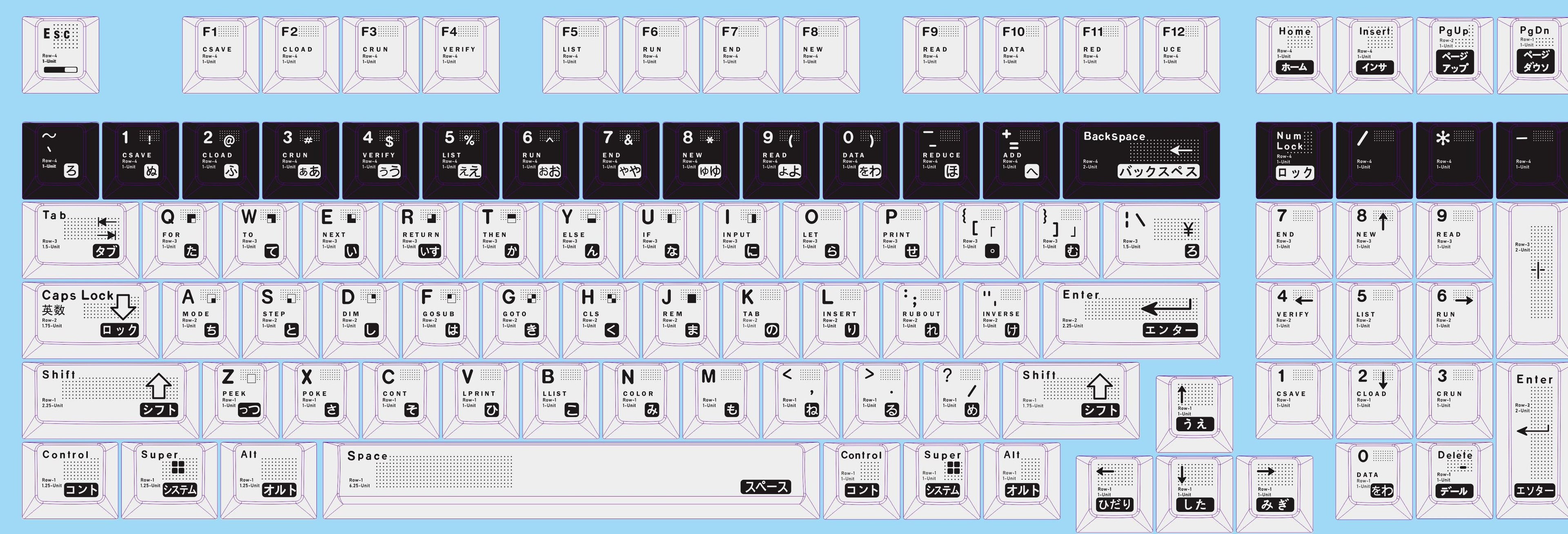 Parameterized aluminum alloy CNC keycap set, metal personalized keycap original factory height set