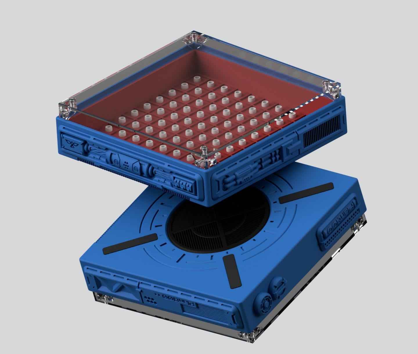 Plant100v2 keycap hibernation cabin storage display box 3D printing customized dustproof table decoration customization