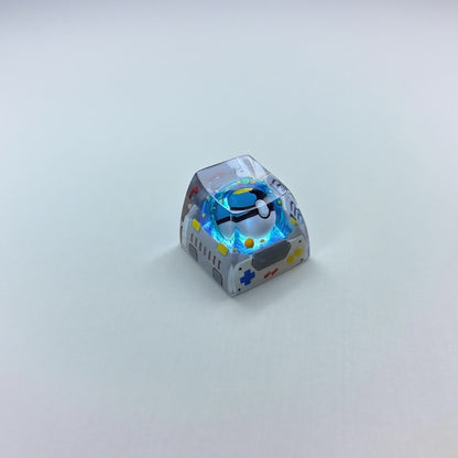 Pok é mon, Pok é Ball series, Crystal drops of glue material personalized keycaps artisankeycaps decorative keycaps