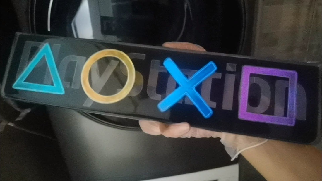 Playstation controller button glow in the dark, keyboard resin handle, palm rest, keyboard peripheral accessories