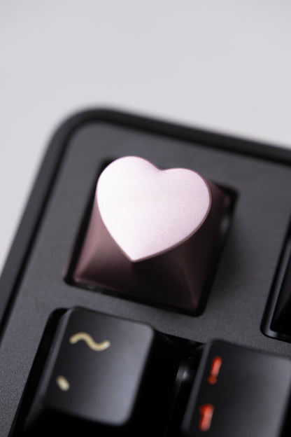 Poker directional keys 3D curved CNC aluminum alloy metal personalized keycaps