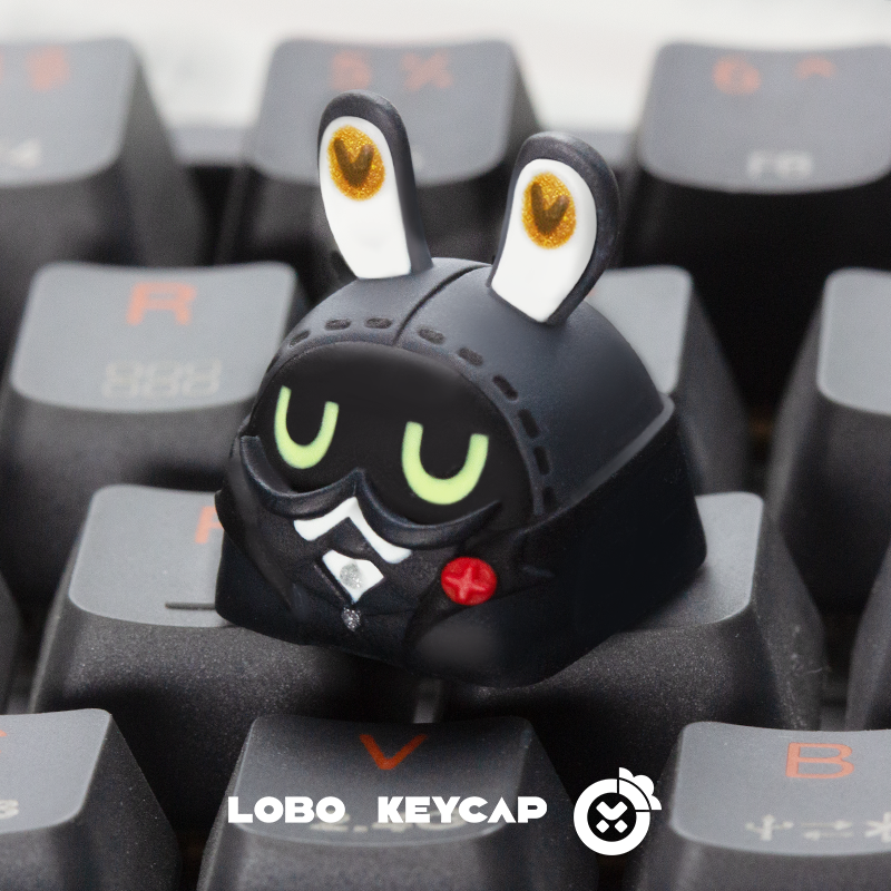 Zenless Zone Zero, The Bangboo series (standing version), resin keycaps, mechanical keyboard decorative keycaps, artisankeycaps.