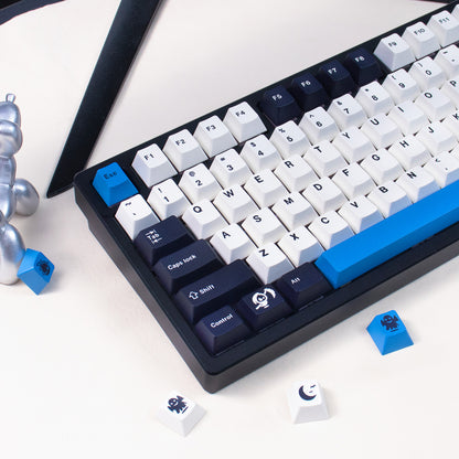 Midnight Halloween theme, original factory high Sublimation creative personalized keycap set
