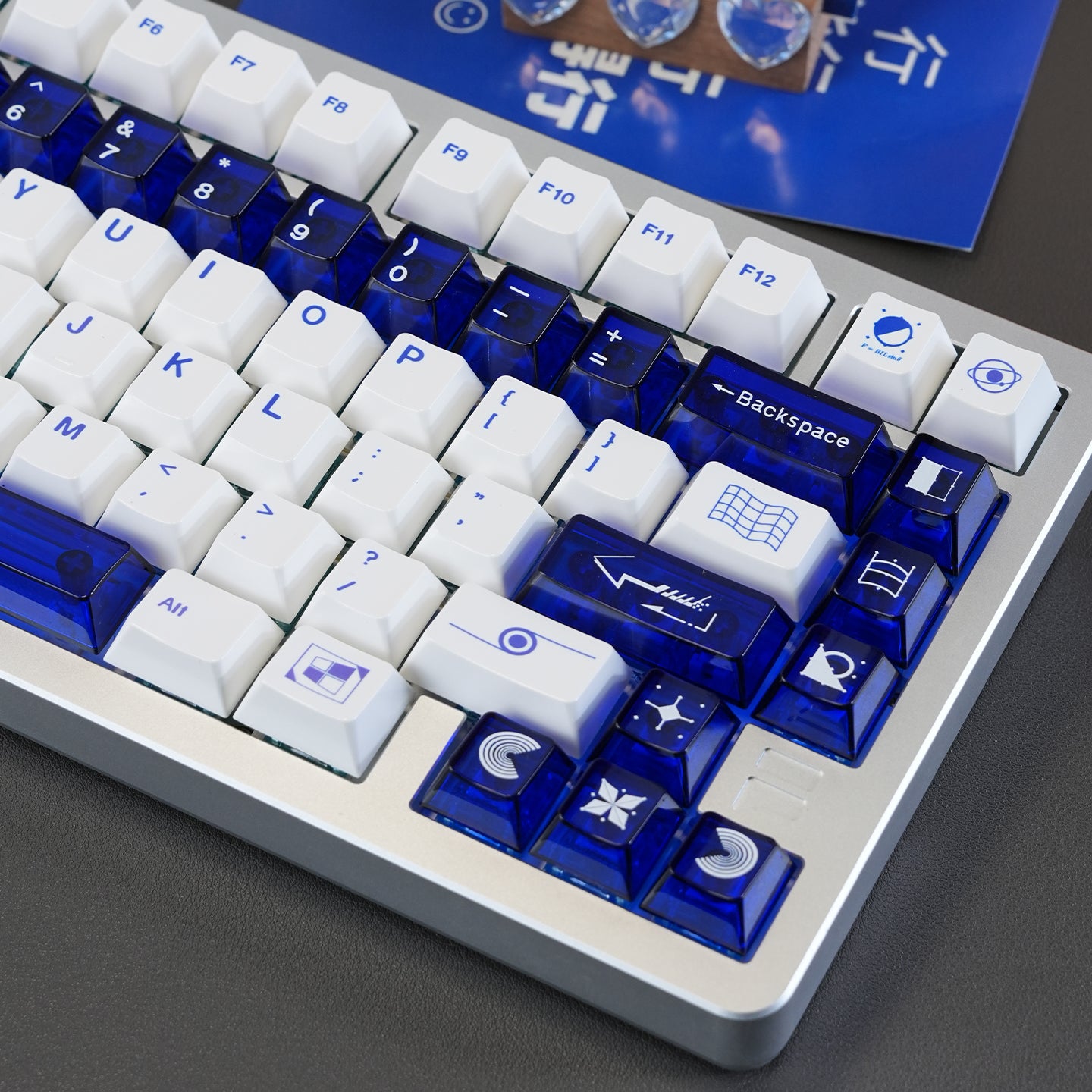Original Design &quot;Geometry&quot; Theme Mechanical Keyboard Keycap Complete Set PBT Thermal Sublimation Original Factory Highly Personalized Keycap Set