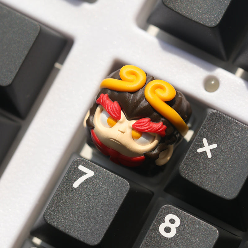 Wukong Personalized Keycaps, Resin Keycaps, Artisankeycaps, Mechanical Keyboard Decorative Keycaps