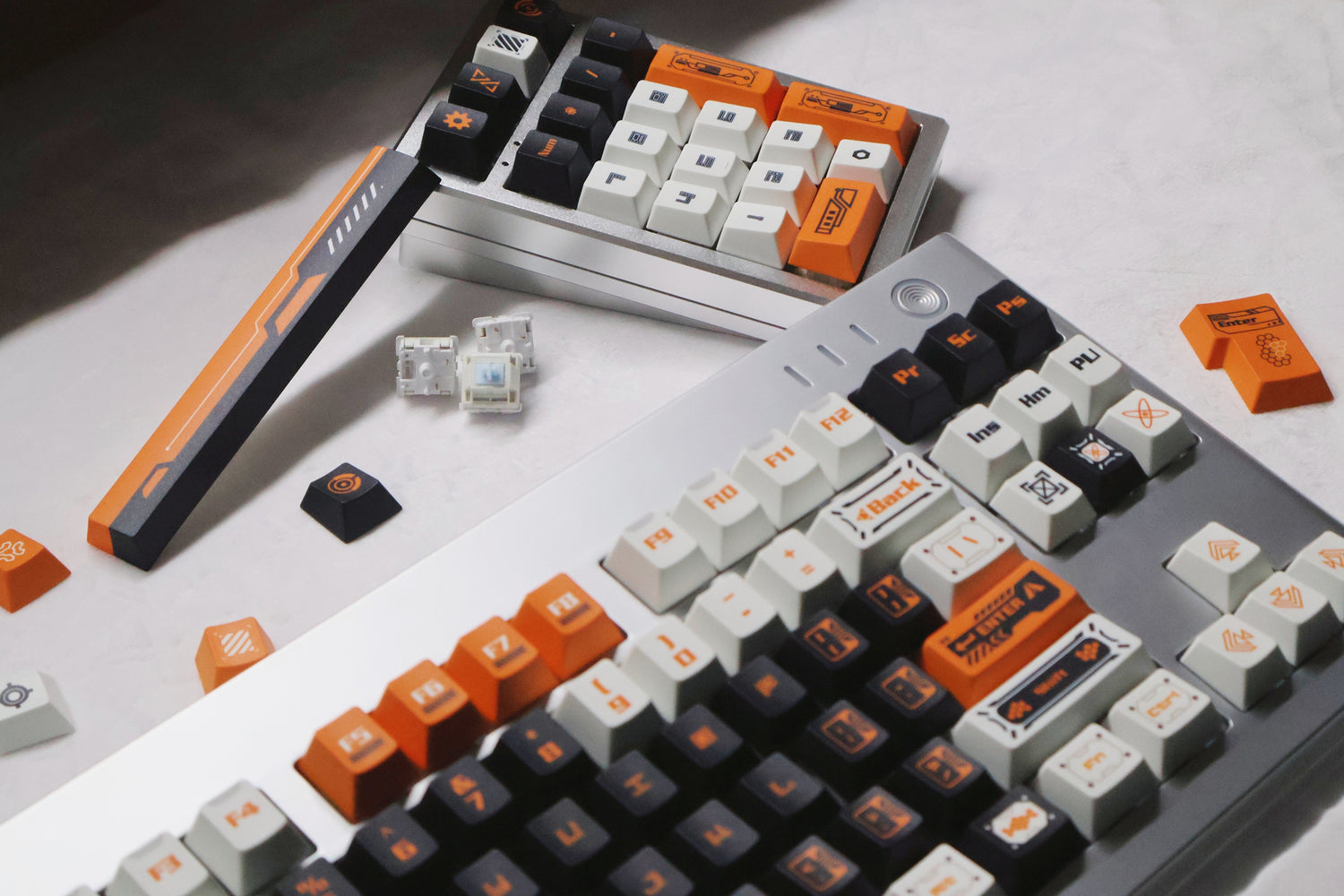 Wandering Plan keycaps PBT material factory high heat sublimation customized keyboard keycaps technology sense keycaps personalized set