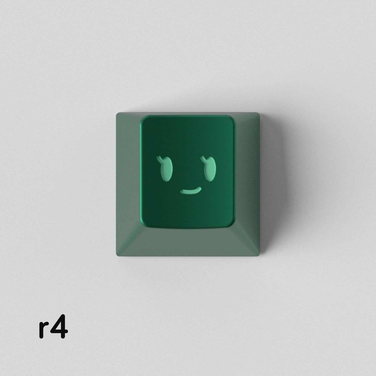 Simple smiley face expression personalized PC metal keycap smiley face customization mechanical keyboard customization keycap