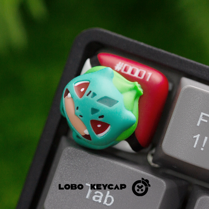 Pet Pok é mon series, multi-color resin molded personalized keycaps artisankeycaps, anime and gaming peripheral cultural keycaps