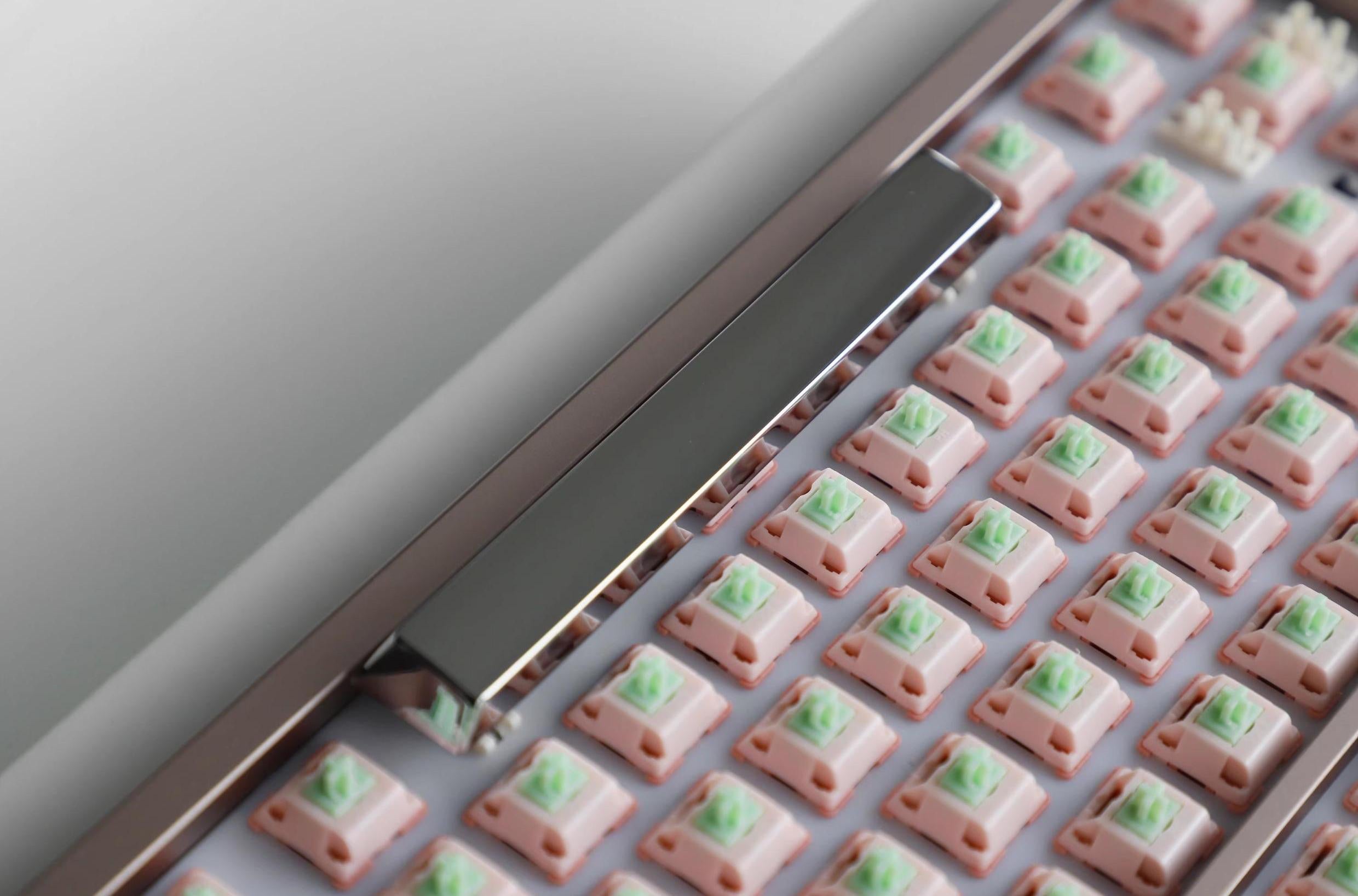 Metal Spacebar Coating Process, 6.25U Universal Metal Keycap, Personalized Spacebar Keycap