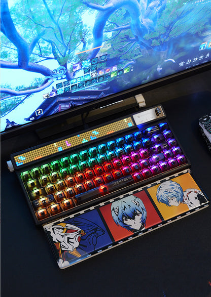 EVA, Ayanami Rei theme, 30CM length resin material keyboard holder. Keyboard peripheral accessories