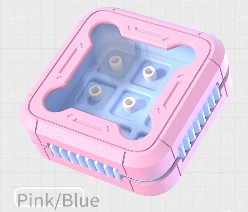 9-key spacecraft design, 3D printed resin keycap box, personalized keycap storage box, dust-proof magnetic absorption nano keycap customized display keycap box with multiple colors to choose from