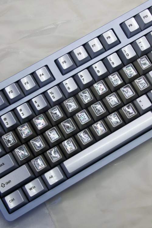 Fantastic Beasts and Where to Find Them， 26 letter area keycap original factory height metal keycap set