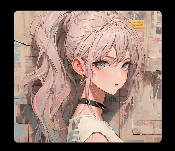 Tempered glass micro etching process mouse pad, high-definition pattern customized professional mouse pad（+8）
