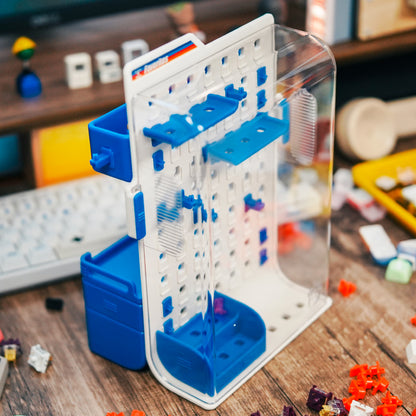 Keycap pegboard personalized keycap storage box game console button storage box desktop storage box personalized keycap display box dustproof design