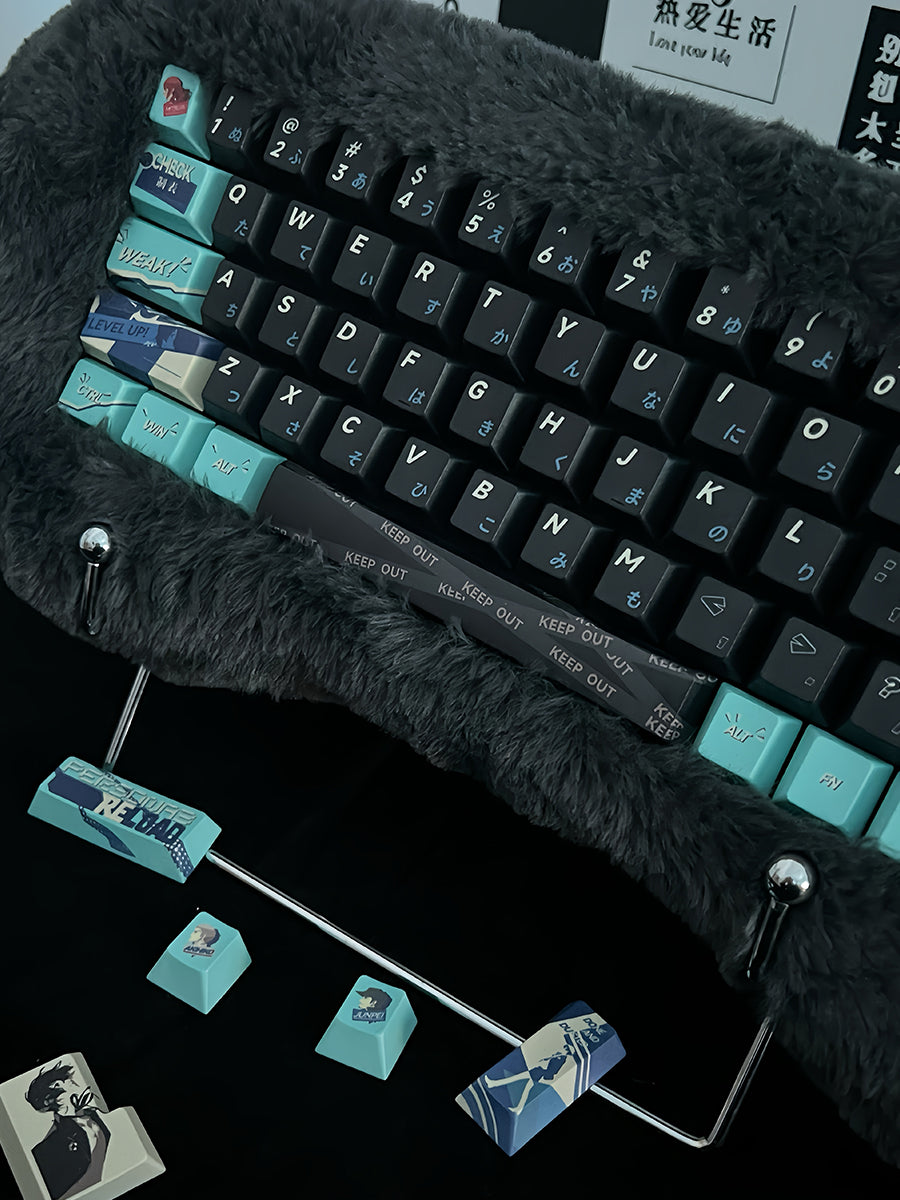 Persona 3 Reload Keycap Game Anime Complete Set PBT Thermal Sublimation Cherry Original Factory Height Set Personalized Keycaps