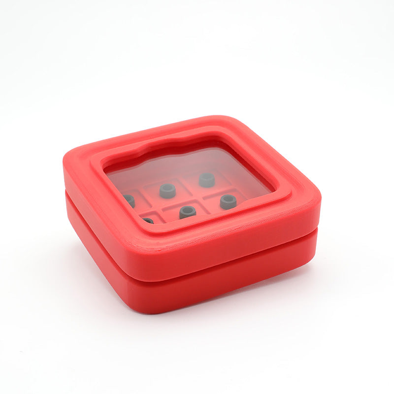 9-key resin 3D printed magnetic keycap storage box display box dustproof personalized keycap storage box