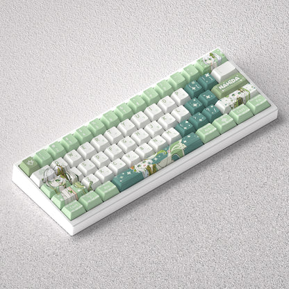 Genshin Impact themed keycaps, Nahida anime game creative personalized keycap set PBT material factory height Sublimation printing
