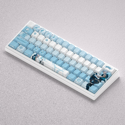 VALORANT Theme Keycap Series, Anime Game Creative Personalized Keycap Set PBT Material Original Factory Height Sublimation