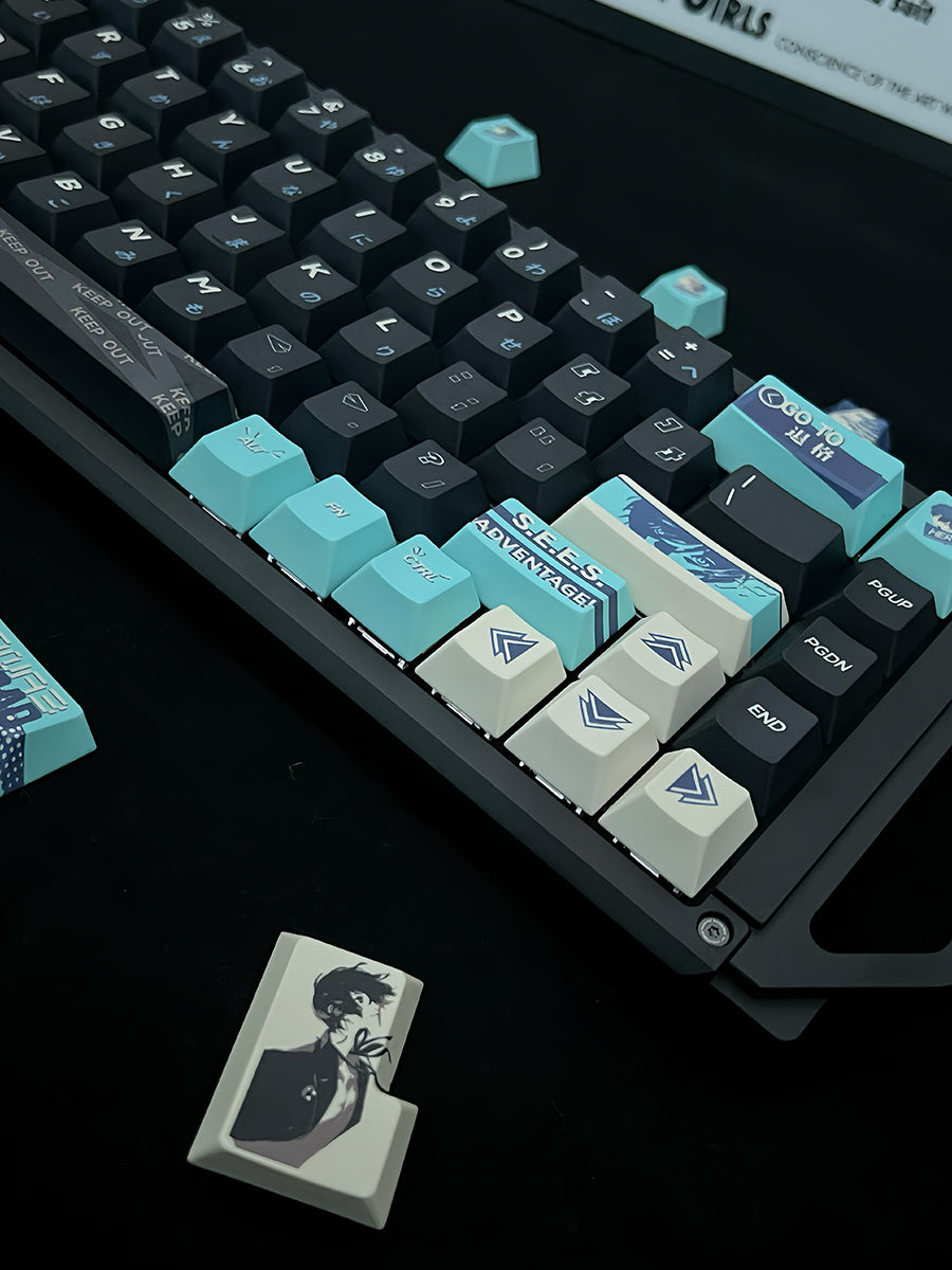 Persona 3 Reload Keycap Game Anime Complete Set PBT Thermal Sublimation Cherry Original Factory Height Set Personalized Keycaps