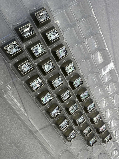 Fantastic Beasts and Where to Find Them， 26 letter area keycap original factory height metal keycap set