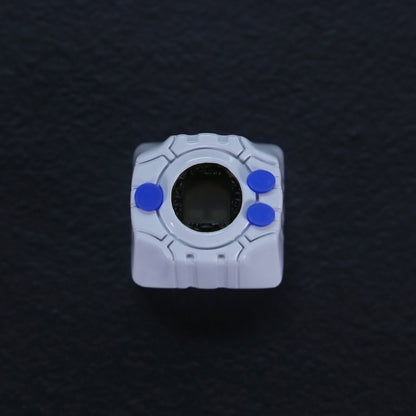 Digimon peripheral mechanical keyboard zinc, aluminum alloy anodized metal personalized keycaps