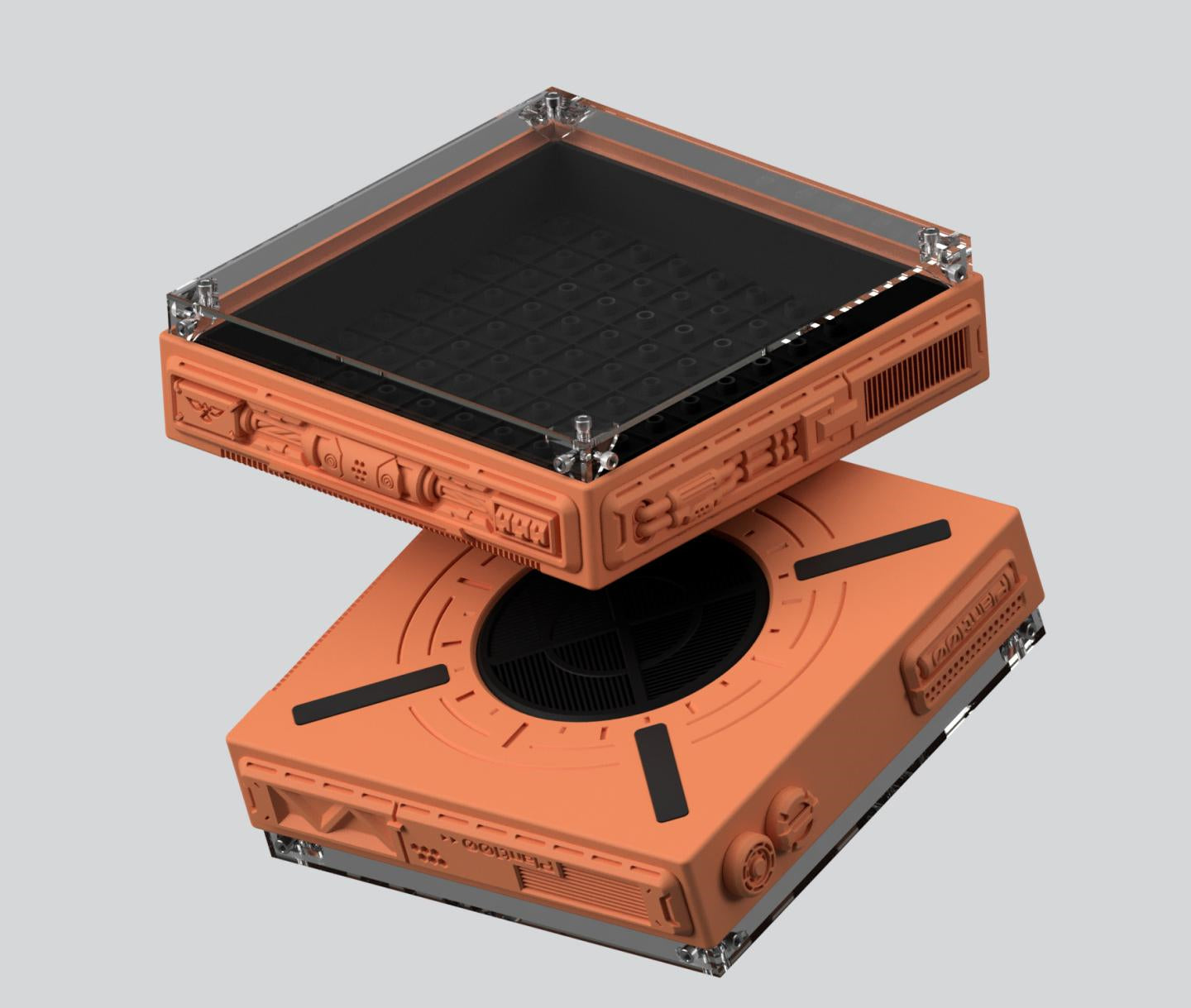 Plant100v2 keycap hibernation cabin storage display box 3D printing customized dustproof table decoration customization