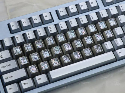 Fantastic Beasts and Where to Find Them， 26 letter area keycap original factory height metal keycap set