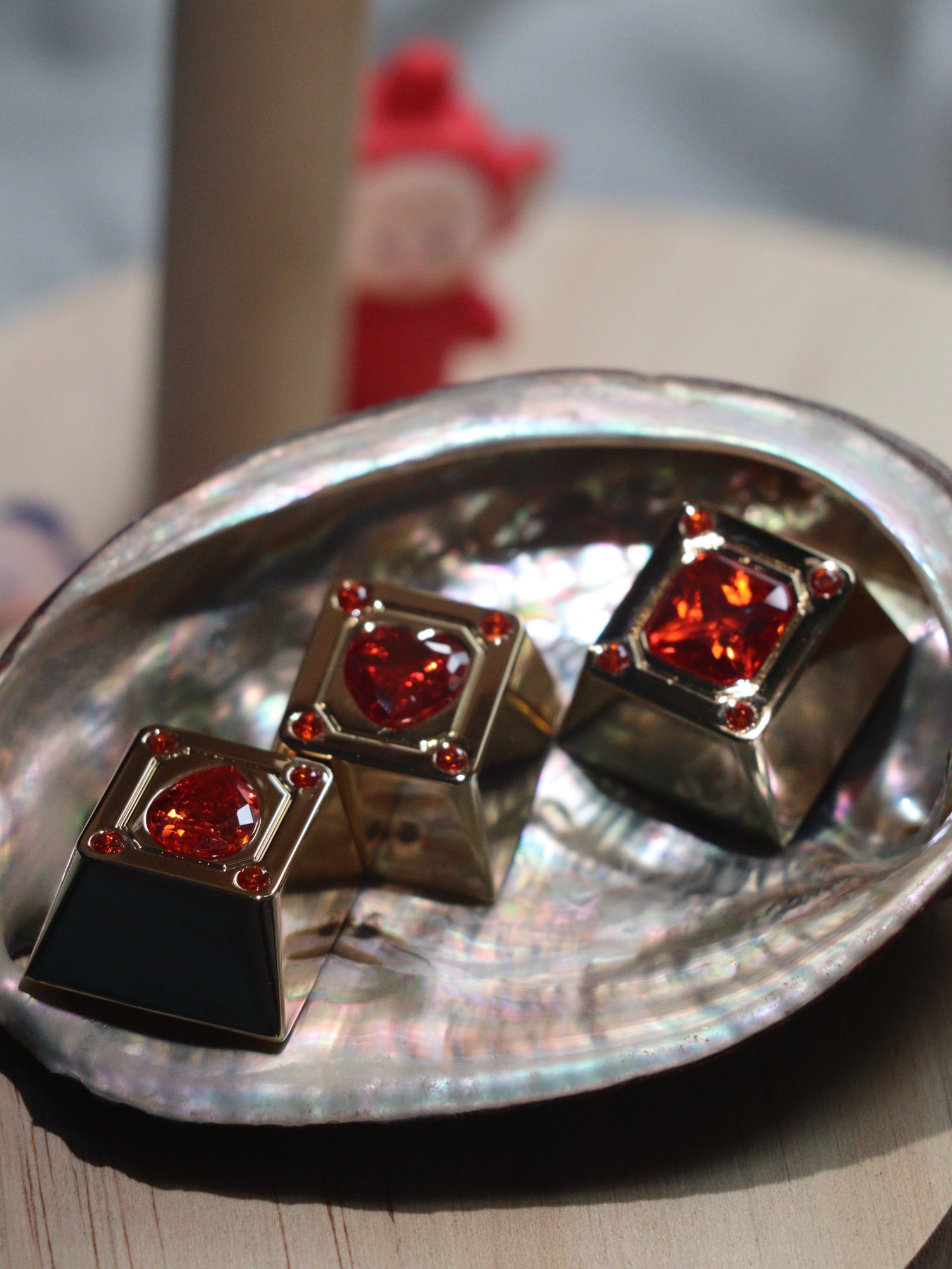 Diamond Star Theme, Imitation Diamond Metal Keycap Base Personalized Keycap Original Factory R4 Highly Decorative Keycap