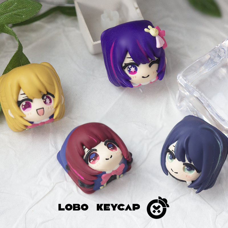 The child I pushed! Series Theme Personalized Resin Molding, Decorative Keycaps
